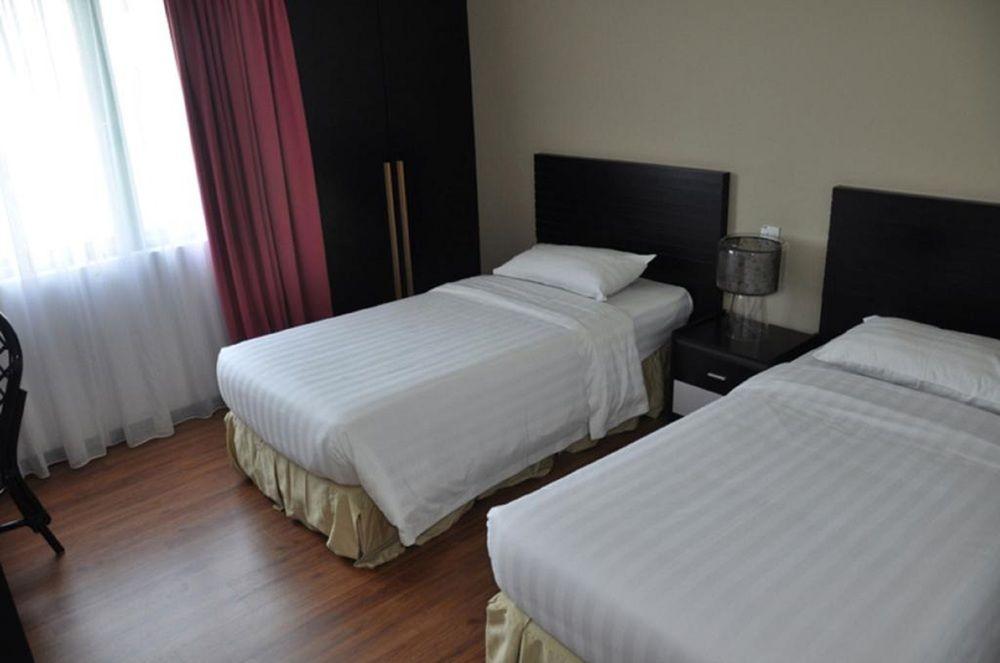 Likas Square Apartment Hotel Kota Kinabalu Eksteriør bilde