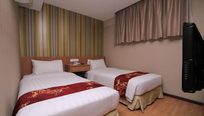 Likas Square Apartment Hotel Kota Kinabalu Eksteriør bilde