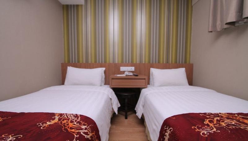 Likas Square Apartment Hotel Kota Kinabalu Eksteriør bilde