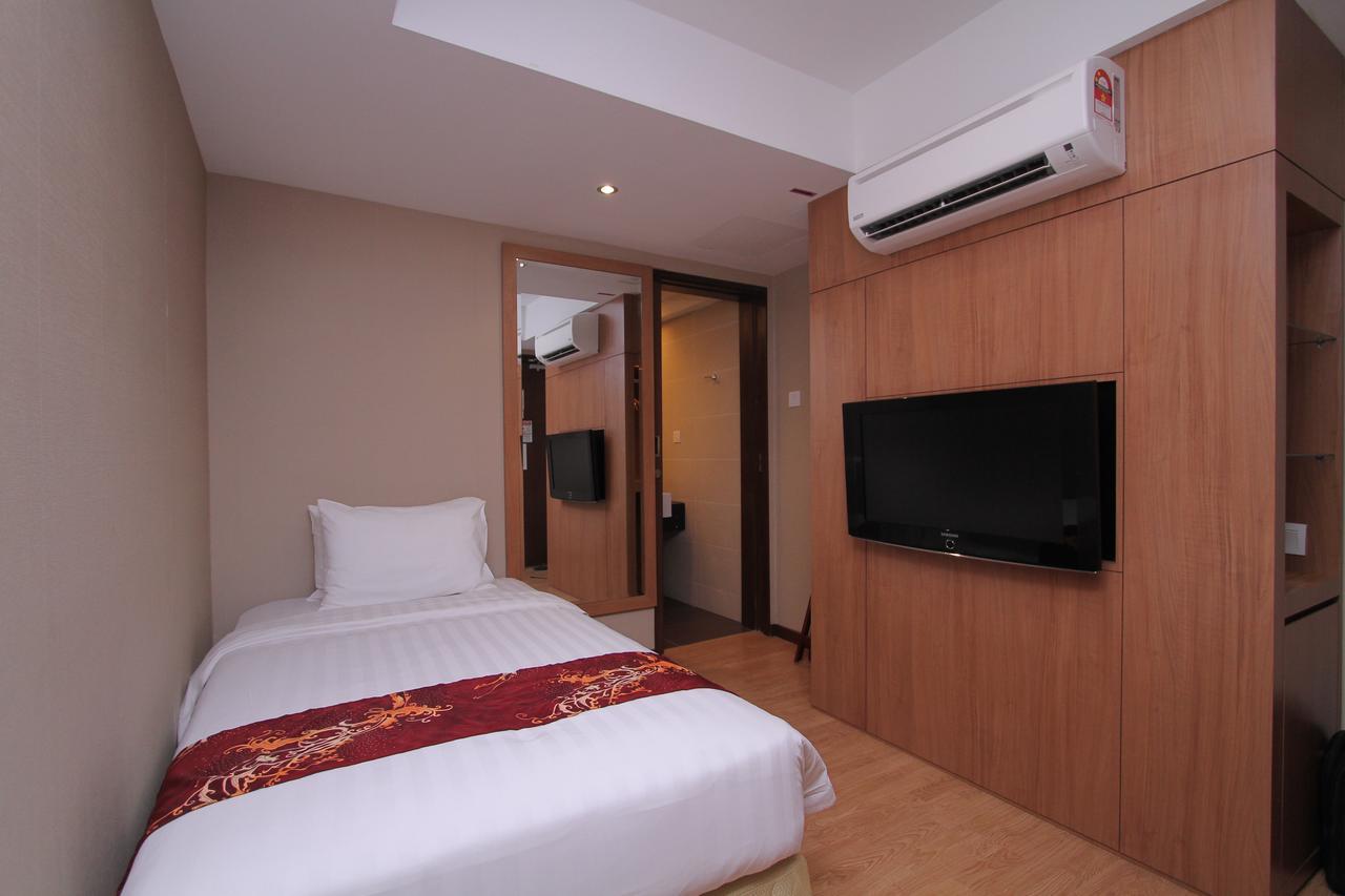 Likas Square Apartment Hotel Kota Kinabalu Eksteriør bilde